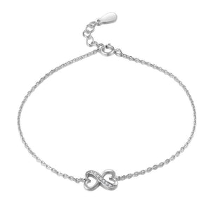 Love for Infinity Bracelet in Sterling Silver #STW-B02