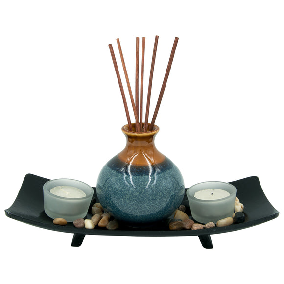 Ceramic Vase Candle Incense Holder  #HD-CIH03