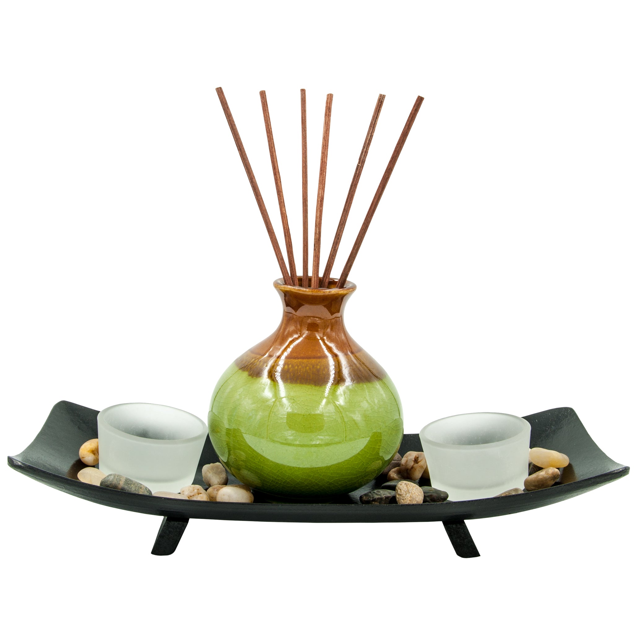 Ceramic Vase Candle Incense Holder #HD-CIH03 – Alma Gifts